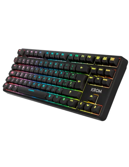 Krom Kernel Pro Teclado Mecánico RGB Inalámbrico Negro