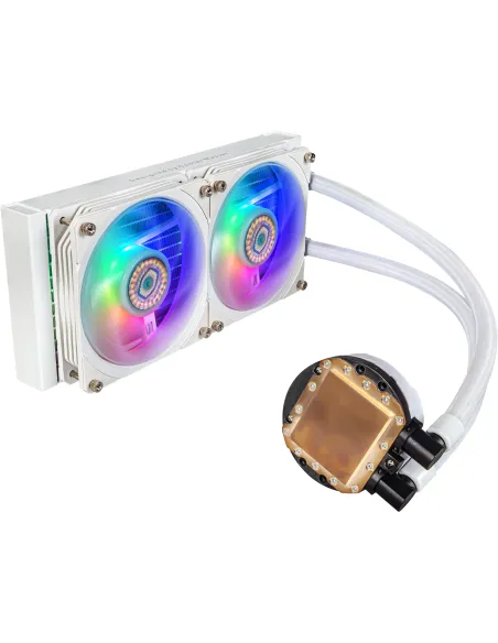 Cooler Master MasterLiquid PL240 Flux White Edition Kit de Refrigeración Líquida Blanco