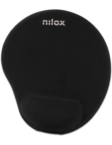 Nilox NXMPE01 Alfombrilla Ergonómica Negra