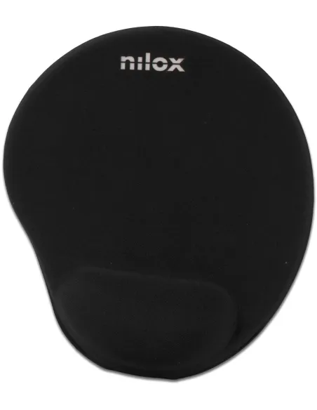 Nilox NXMPE01 Alfombrilla Ergonomica Negra