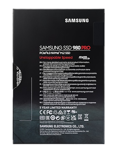 Samsung 980 Pro SSD M.2 1TB PCIe Gen 4 con Disipador