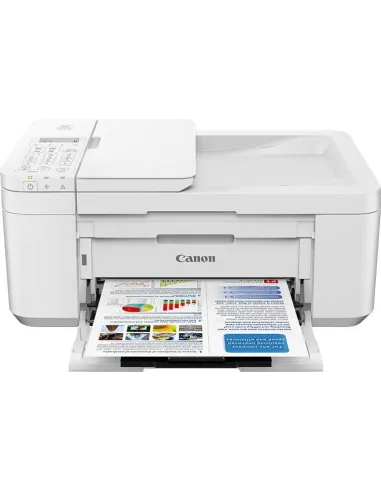 Canon PIXMA TR4551 Impresora de Tinta Multifunción Color WiFi Blanca
