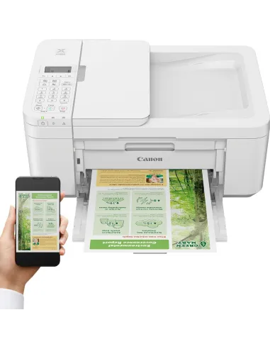 Canon PIXMA TR4651 Impresora de Tinta Multifunción Color WiFi Blanca