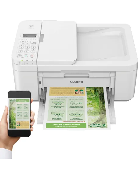 Canon PIXMA TR4651 Impresora de Tinta Multifunción Color WiFi Blanca