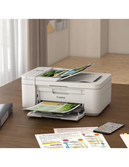 Canon PIXMA TR4651 Impresora de Tinta Multifunción Color WiFi Blanca