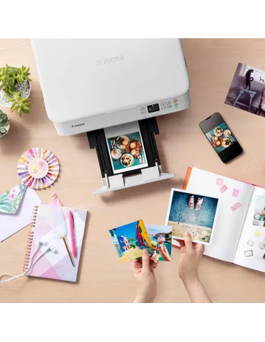 Canon PIXMA TS5351 Impresora de Tinta Multifunción Color Wifi Blanca