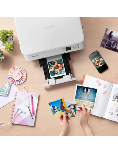 Canon PIXMA TS5351 Impresora de Tinta Multifunción Color Wifi Blanca
