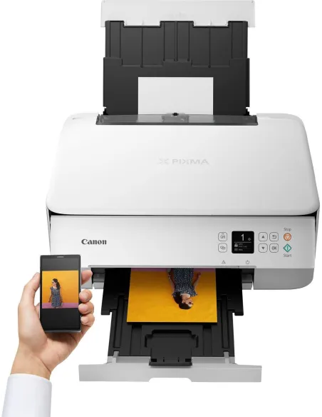 Canon PIXMA TS5351 Impresora de Tinta Multifunción Color Wifi Blanca