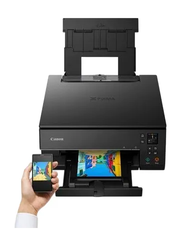 Canon PIXMA TS6350 Impresora de Tinta Multifunción Color WiFi Negra