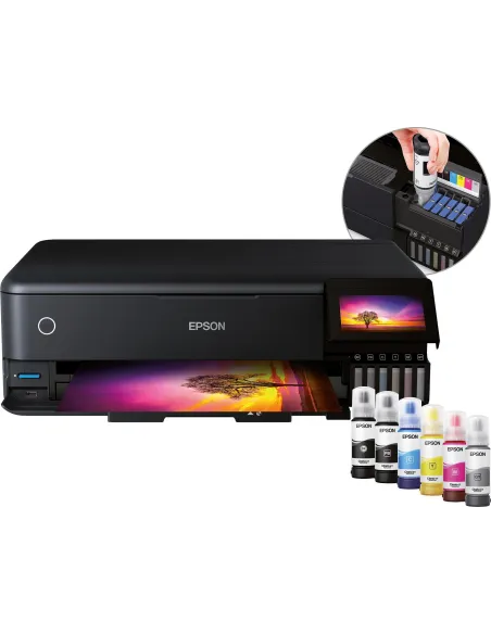Epson EcoTank ET-8550 Impresora de Tinta Multifunción Fotográfica A3+ Color WiFi Dúplex