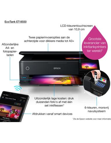 Impresora de Tinta Epson EcoTank ET-8550