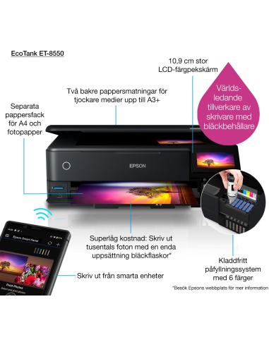 Impresora de Tinta Epson EcoTank ET-8550