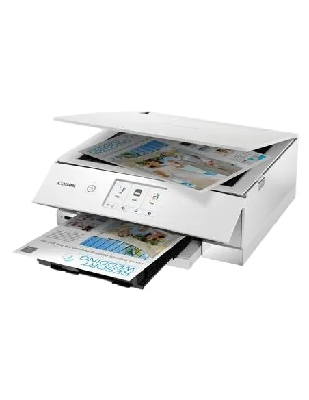 Canon PIXMA TS8351 Impresora de Tinta Multifunción Color WiFi Blanca