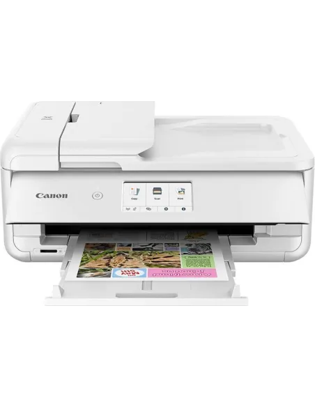 Canon PIXMA TS9551 Impresora de Tinta Multifunción Color WiFi Blanca
