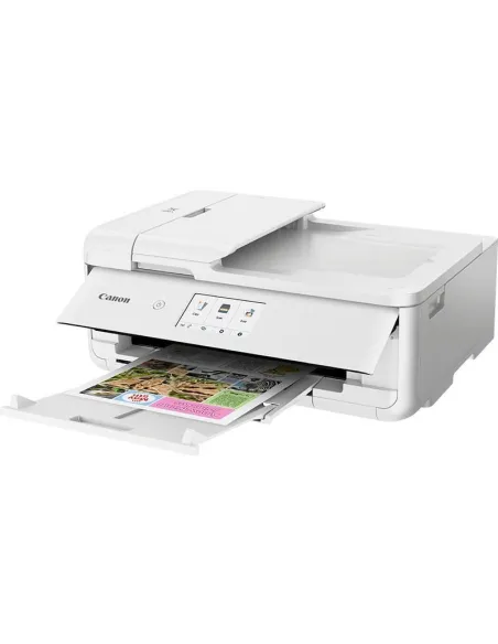 Canon PIXMA TS9551 Impresora de Tinta Multifunción Color WiFi Blanca