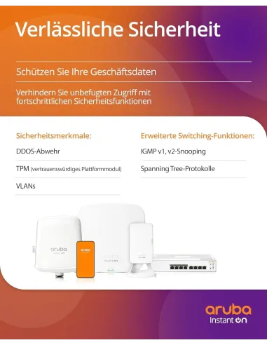 Aruba Instant On 1830 Switch 8 Puertos Gestionado L2 Gigabit Ethernet