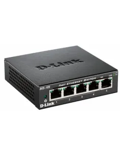 D-Link DES-105 Switch 5 Puertos 10/100Mbps Metal-NSWSSO0233