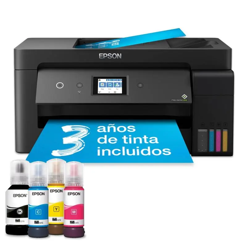 Epson EcoTank ET-15000 Impresora de Tinta Multifunción Color WiFi Negra