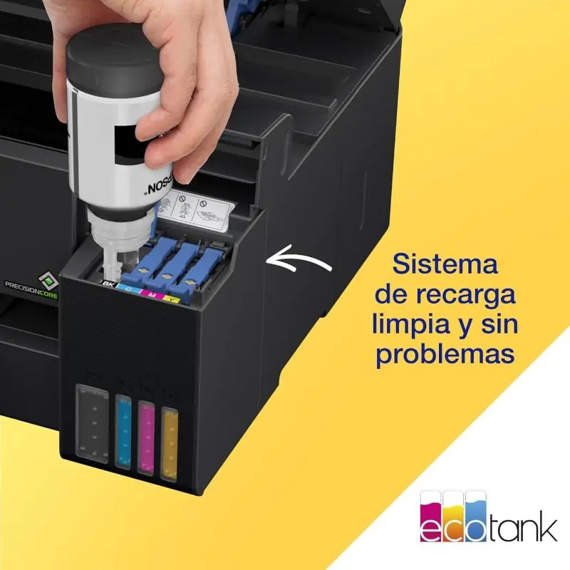 Epson EcoTank ET-15000 Impresora de Tinta Multifunción Color WiFi Negra