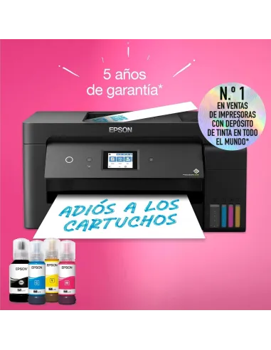 Epson EcoTank ET-15000 Impresora de Tinta Multifunción Color WiFi Negra