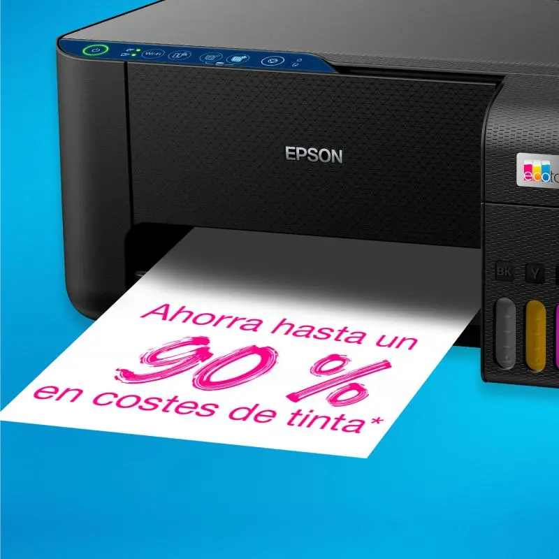 Epson EcoTank ET-2811 Impresora de Tinta Multifunción Color WiFi Negra