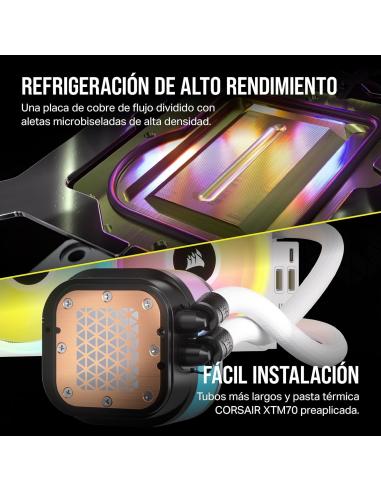 Corsair iCUE LINK H150i RGB AIO Kit de Refrigeración Líquida 360mm Blanco