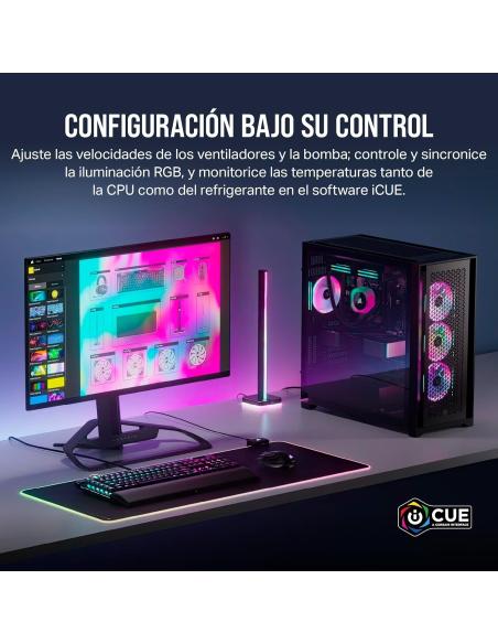 Corsair iCUE LINK H150i RGB AIO Kit de Refrigeración Líquida 360mm Blanco