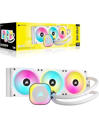 Corsair iCUE LINK H150i RGB AIO Kit de Refrigeración Líquida 360mm Blanco