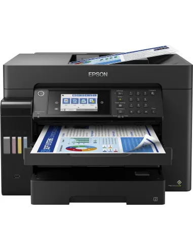 Epson EcoTank ET-16650 Impresora de Tinta Multifunción Color WiFi Negra