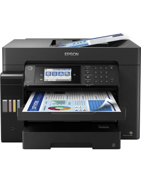 Epson EcoTank ET-16650 Impresora de Tinta Multifunción Color WiFi Negra
