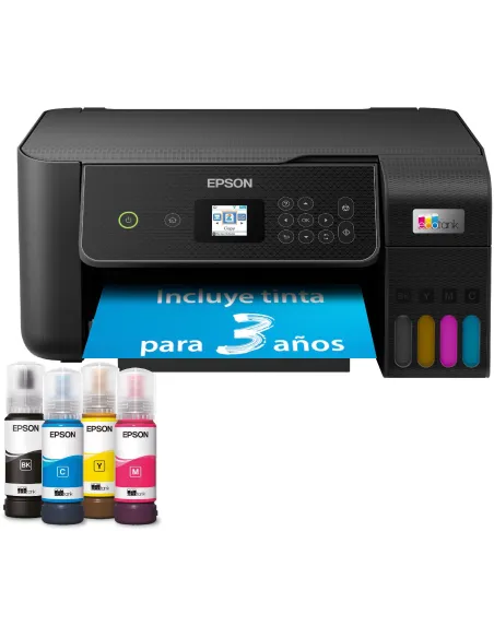 Epson Ecotank ET-2870 Impresora de Tinta Multifunción Color WiFi Negra
