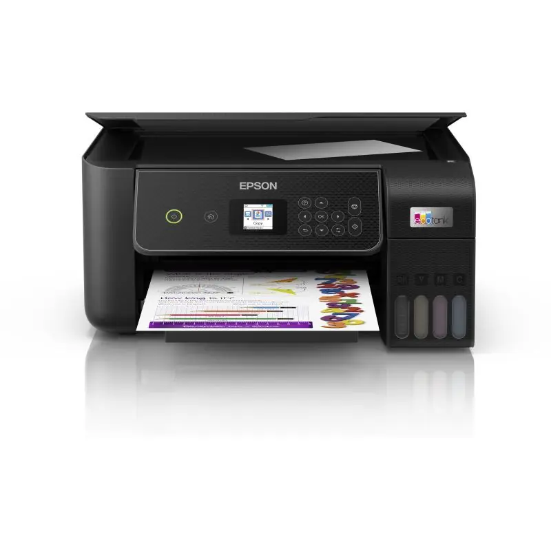 Epson Ecotank ET-2870 Impresora de Tinta Multifunción Color WiFi Negra