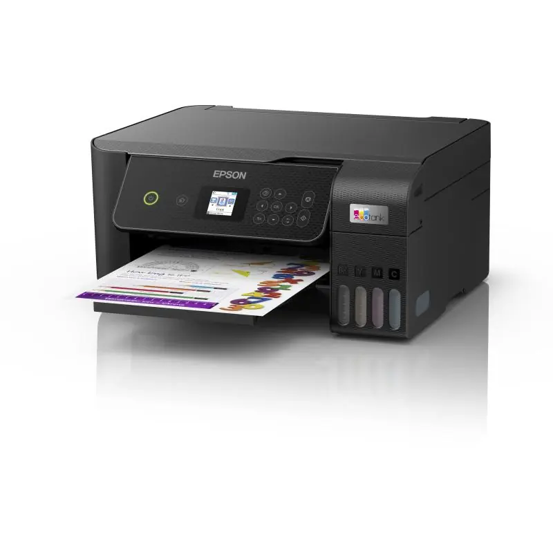 Epson Ecotank ET-2870 Impresora de Tinta Multifunción Color WiFi Negra