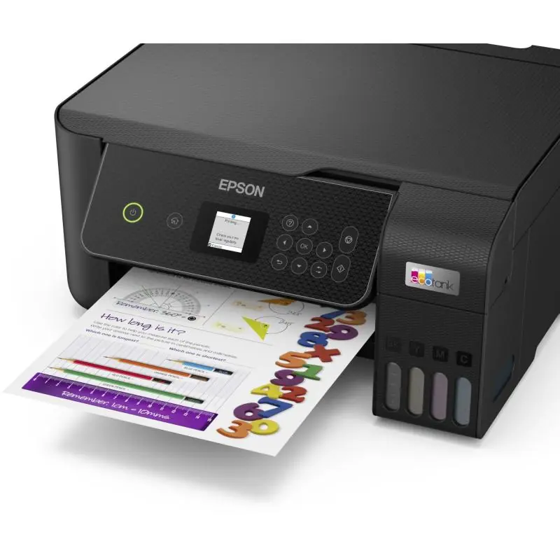 Epson Ecotank ET-2870 Impresora de Tinta Multifunción Color WiFi Negra