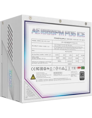 Gigabyte Aorus Elite 1000W 80 Platinum Full Modular Blanca