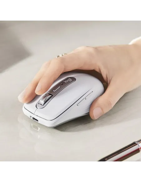 Logitech MX Anywhere 3 Ratón Inalámbrico 4000 DPI Blanco