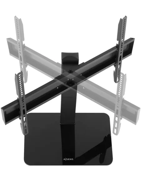 Aisens DT70S-253 Soporte de Mesa Giratorio para Monitor/TV de 37"-70" 40 Kg Máx. Negro