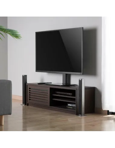 Aisens DT70S-253 Soporte de Mesa Giratorio para Monitor/TV de 37"-70" 40 Kg Máx. Negro