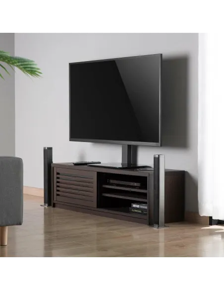 Aisens DT70S-253 Soporte de Mesa Giratorio para Monitor/TV de 37"-70" 40 Kg Máx. Negro