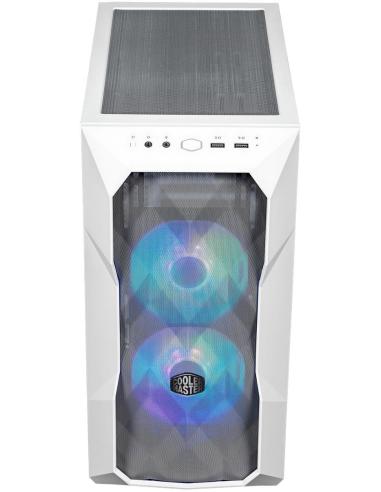 Cooler Master Gaming TD300 Mesh Cristal Templado USB 3.2 Blanca