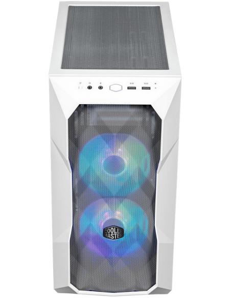 Cooler Master Gaming TD300 Mesh Cristal Templado USB 3.2 Blanca