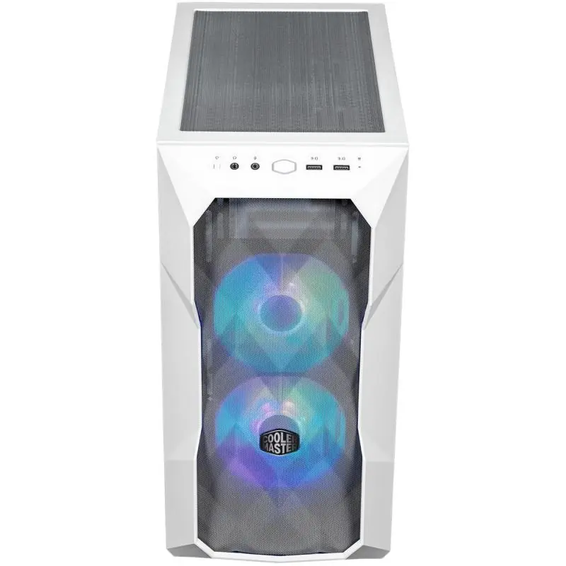 Cooler Master Gaming TD300 Mesh Cristal Templado USB 3.2 Blanca