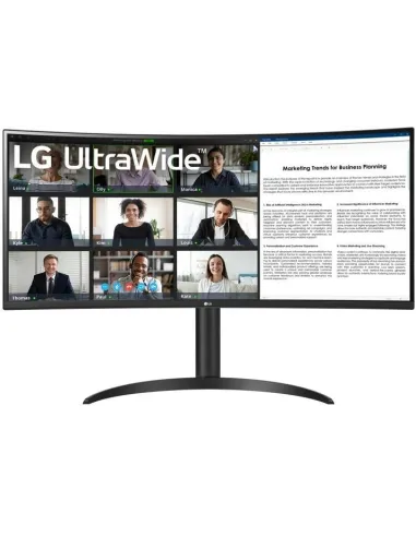 LG UltraWide 34WR55QKB 34" VA WQHD 100 Hz Curvo