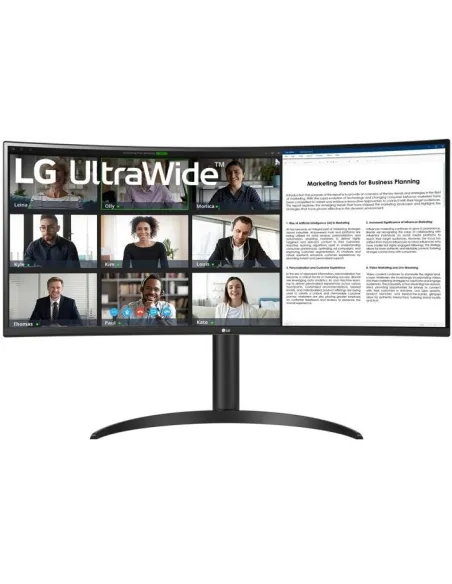 LG UltraWide 34WR55QKB 34" VA WQHD 100 Hz Curvo