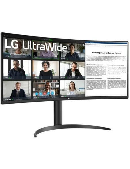 LG UltraWide 34WR55QKB 34" VA WQHD 100 Hz Curvo