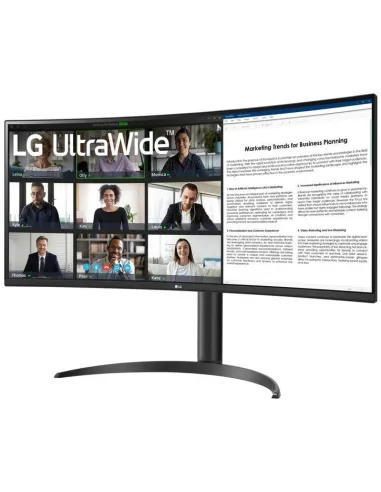 LG UltraWide 34WR55QKB 34" VA WQHD 100 Hz Curvo