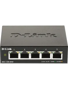 D-Link DGS-1100-05V2/E Switch Gestionado 5 Puertos RJ45 Gigabit-NSWSSO0275