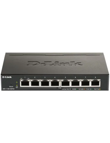 D-Link DGS-1100-08PV2/E Switch 8 Puertos Gigabit PoE