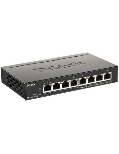 D-Link DGS-1100-08PV2/E Switch 8 Puertos Gigabit PoE