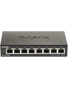 D-Link DGS-1100-08V2 Switch Gestionado 8 Puertos Gigabit Ethernet-RED51031